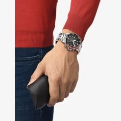 Tissot Mens Seastar Black & Red Chronograph Watch T120.417.11.051.01 -Tissot Watch 23 25 451 04
