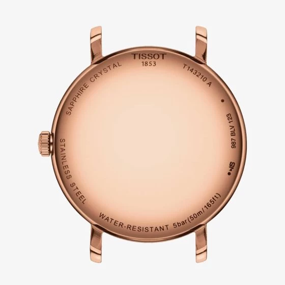 Tissot Everytime Lady Rose Gold Plated Watch T143.210.36.011.00 4 Tissot Everytime Lady Rose Gold Plated Watch T143.210.36.011.00 - Image 2