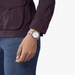 Tissot Everytime Silver White Dial Watch T143.210.11.033.00 -Tissot Watch 23 42 25114022 tissot model 01