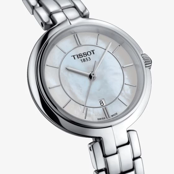 Tissot Ladies T-Lady Flamingo Bracelet Watch T094.210.11.111.00 4 Tissot Ladies T-Lady Flamingo Bracelet Watch T094.210.11.111.00 - Image 2