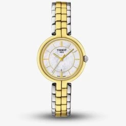 Tissot Ladies T-Lady Flamingo Two Colour Watch T094.210.22.111.01