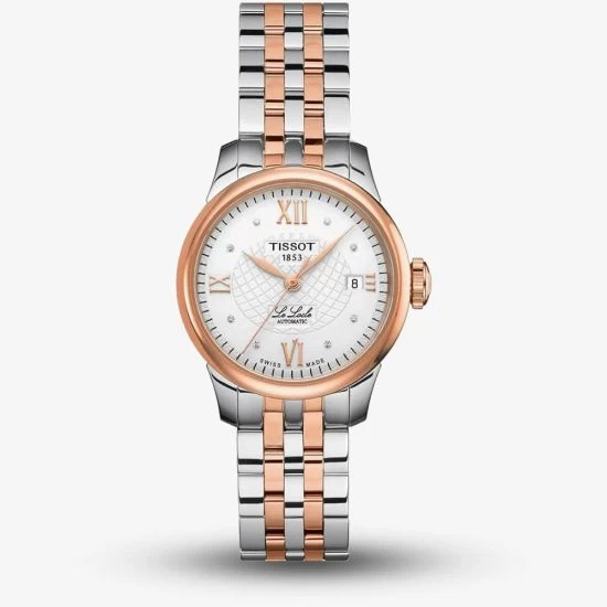 Tissot Ladies T-Classic Le Locle Two Tone Watch T41.2.183.16 3 Tissot Ladies T-Classic Le Locle Two Tone Watch T41.2.183.16
