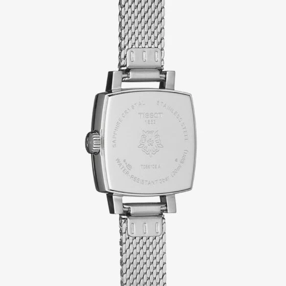 Tissot Ladies T-Lady Lovely Square Diamond Mesh Bracelet Watch T058.109.11.036.00 4 Tissot Ladies T-Lady Lovely Square Diamond Mesh Bracelet Watch T058.109.11.036.00 - Image 2
