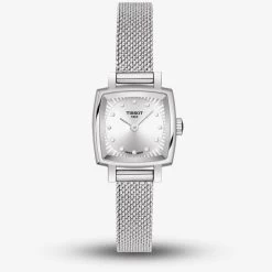 Tissot Ladies T-Lady Lovely Square Diamond Mesh Bracelet Watch T058.109.11.036.00