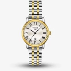 Tissot Ladies T-Classic Carson Premium Two Tone Bracelet Watch T122.210.22.033.00