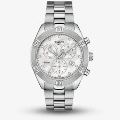Tissot Ladies PR 100 Diamond Set Chrono Watch T101.917.11.116.00