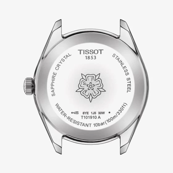 Tissot Ladies Blue Watch T101.910.11.351.00 4 Tissot Ladies Blue Watch T101.910.11.351.00 - Image 2