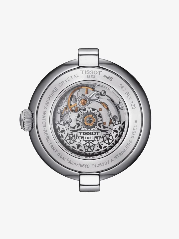 Tissot Ladies Silver Bellissima Automatic Watch T126.207.11.013.00 4 Tissot Ladies Silver Bellissima Automatic Watch T126.207.11.013.00 - Image 2