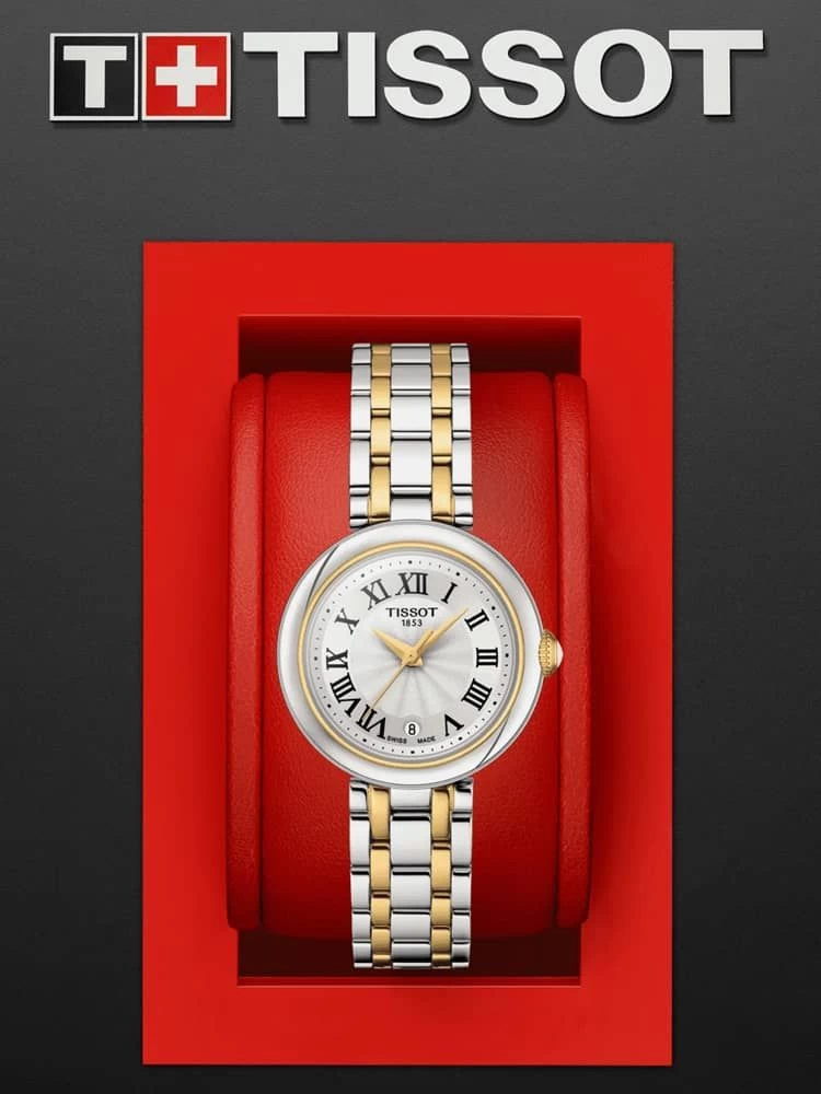 Tissot Ladies Bellissima Small Two-Tone Lady Watch T126.010.22.013.00 8 Tissot Ladies Bellissima Small Two-Tone Lady Watch T126.010.22.013.00 - Image 6