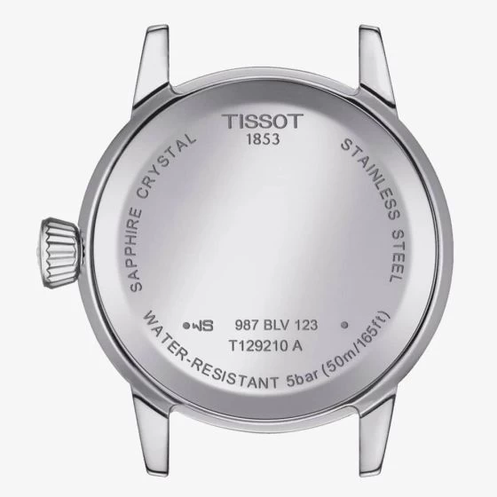 Tissot Classic Dream Lady Silver Watch T129.210.11.031.00 4 Tissot Classic Dream Lady Silver Watch T129.210.11.031.00 - Image 2