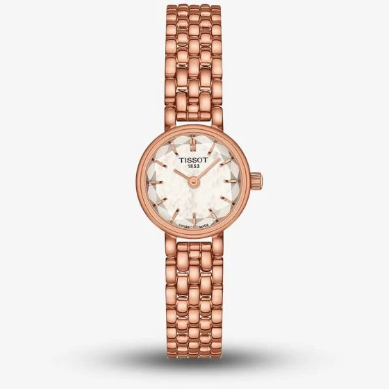Tissot Lovely Round Rose Gold Plated Watch T140.009.33.111.00 3 Tissot Lovely Round Rose Gold Plated Watch T140.009.33.111.00