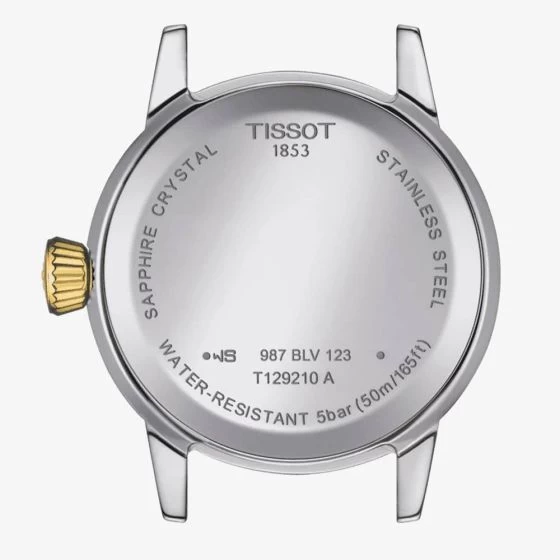 Tissot Ladies Class Dream Two Tone Watch T129.210.22.031.00 4 Tissot Ladies Class Dream Two Tone Watch T129.210.22.031.00 - Image 2