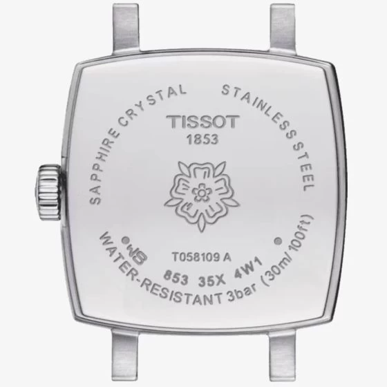 Tissot Ladies Lovely Square Watch T058.109.11.036.01 5 Tissot Ladies Lovely Square Watch T058.109.11.036.01 - Image 3