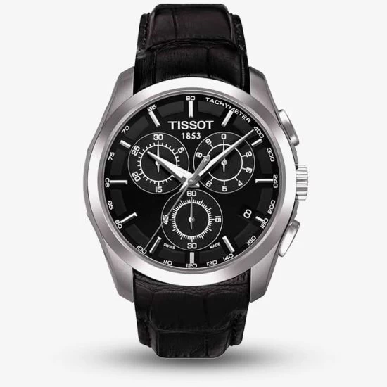 Tissot Mens T-Classic Couturier Strap Watch T035.617.16.051.00 3 Tissot Mens T-Classic Couturier Strap Watch T035.617.16.051.00