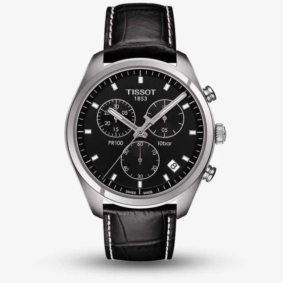 Tissot Mens T-Classic PR-100 Chronograph Watch T101.417.16.051.00 3 Tissot Mens T-Classic PR-100 Chronograph Watch T101.417.16.051.00