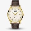 Tissot Mens Heritage Visodate White Dial Brown Leather Strap Watch T118.410.36.277.00 -Tissot Watch 23 51 398 grey