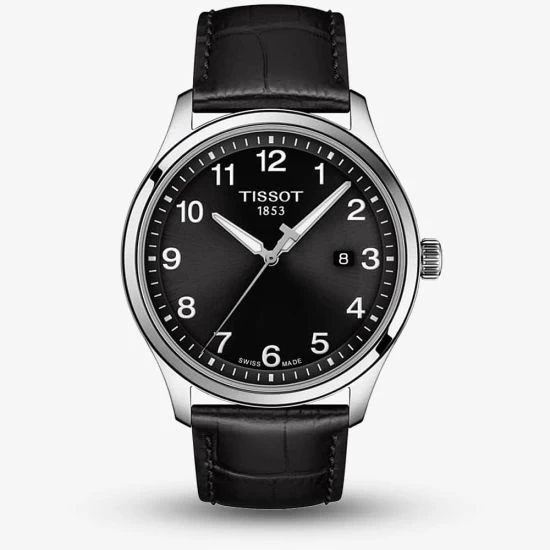 Tissot Mens T-Sport Gent XL Classic Black Dial Leather Strap Watch T116.410.16.057.00 3 Tissot Mens T-Sport Gent XL Classic Black Dial Leather Strap Watch T116.410.16.057.00