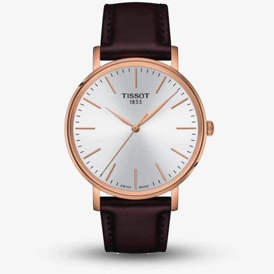 Tissot Everytime Gent Rose Gold Watch T143.410.36.011.00 3 Tissot Everytime Gent Rose Gold Watch T143.410.36.011.00