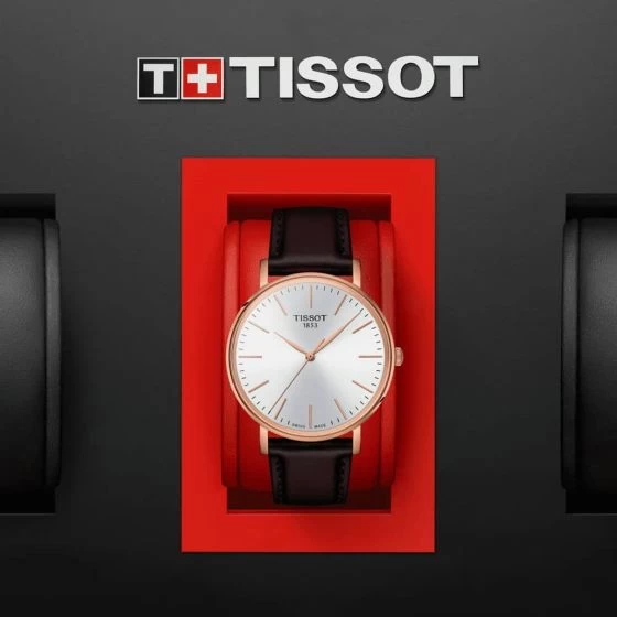 Tissot Everytime Gent Rose Gold Watch T143.410.36.011.00 8 Tissot Everytime Gent Rose Gold Watch T143.410.36.011.00 - Image 6