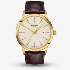 Tissot Classic Dream Gold Plated Watch T129.410.36.261.00