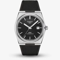 Tissot Mens Prx Powermatic Rubber Strap Watch T137.407.17.051.00