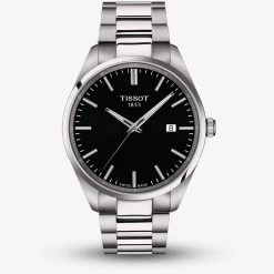 Tissot PR 100 Silver & Black Watch T1504101105100
