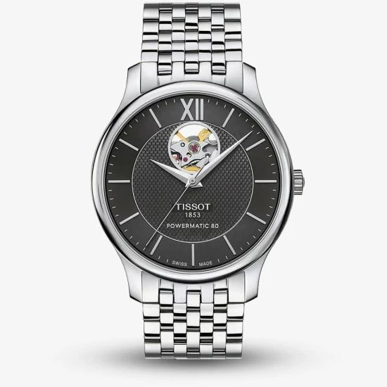 Tissot Mens T-Classic Tradition Powermatic 80 Watch T063.907.11.058.00 3 Tissot Mens T-Classic Tradition Powermatic 80 Watch T063.907.11.058.00