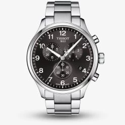Tissot Mens T-Sport Chrono XL Classic Black Dial Bracelet Watch T116.617.11.057.01