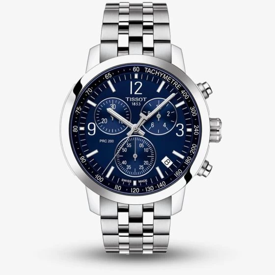 Tissot PRC 200 Stainless Steel Blue Dial Chronograph Watch T114.417.11.047.00 3 Tissot PRC 200 Stainless Steel Blue Dial Chronograph Watch T114.417.11.047.00