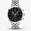 Tissot PRC 200 Stainless Steel Black Dial Chronograph Watch T114.417.11.057.00