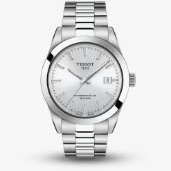 Tissot Gentleman Stainless Steel Silver Bracelet Watch T127.407.11.031.00