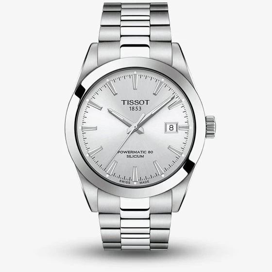 Tissot Gentleman Stainless Steel Silver Bracelet Watch T127.407.11.031.00 3 Tissot Gentleman Stainless Steel Silver Bracelet Watch T127.407.11.031.00