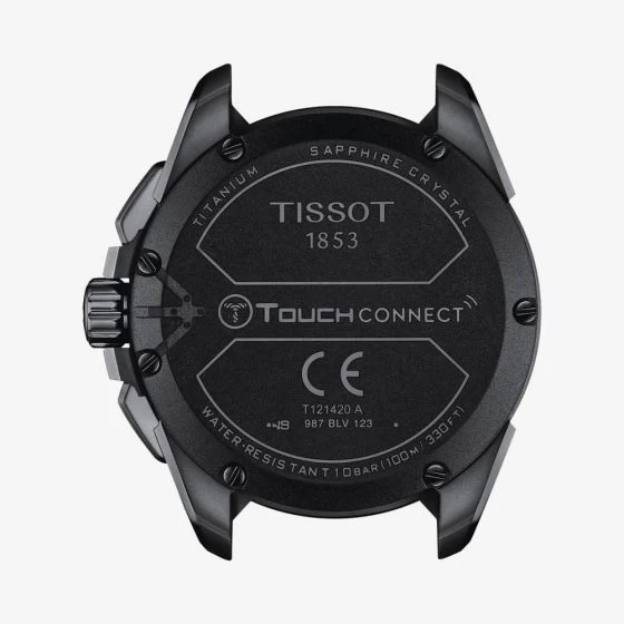 Tissot Mens T-Touch Connect Solar Watch T121.420.47.051.04 5 Tissot Mens T-Touch Connect Solar Watch T121.420.47.051.04 - Image 3