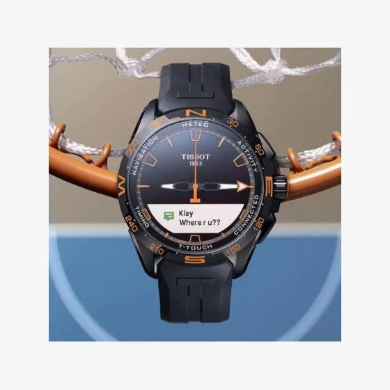 Tissot Mens T-Touch Connect Solar Watch T121.420.47.051.04 8 Tissot Mens T-Touch Connect Solar Watch T121.420.47.051.04 - Image 6