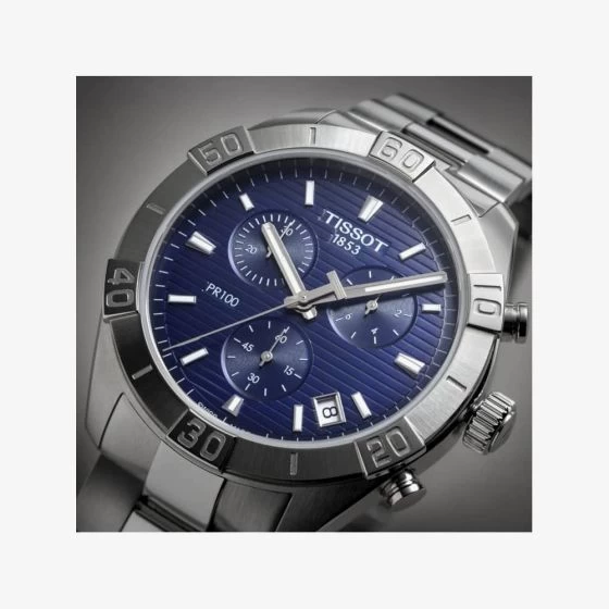 Tissot Mens PR 100 Sport Chronograph Watch T101.617.11.041.00 12 Tissot Mens PR 100 Sport Chronograph Watch T101.617.11.041.00 - Image 10