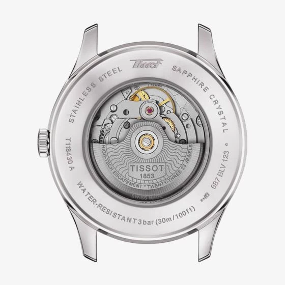 Tissot Mens Heritage Visodate Powermatic 80 Watch T118.430.11.041.00 5 Tissot Mens Heritage Visodate Powermatic 80 Watch T118.430.11.041.00 - Image 3