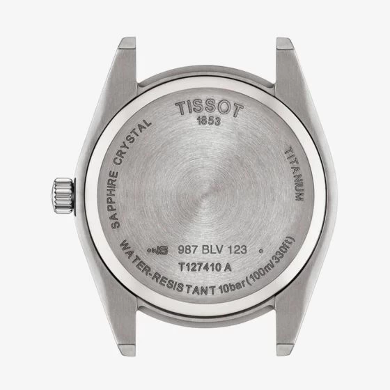Tissot Mens Gentleman Titanium Watch T127.410.44.081.00 6 Tissot Mens Gentleman Titanium Watch T127.410.44.081.00 - Image 4
