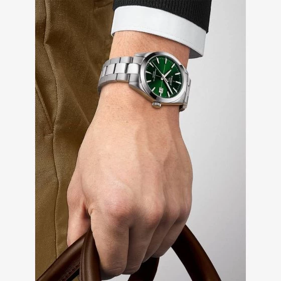 Tissot Mens Green Powermatic Watch T127.407.11.091.01 6 Tissot Mens Green Powermatic Watch T127.407.11.091.01 - Image 4