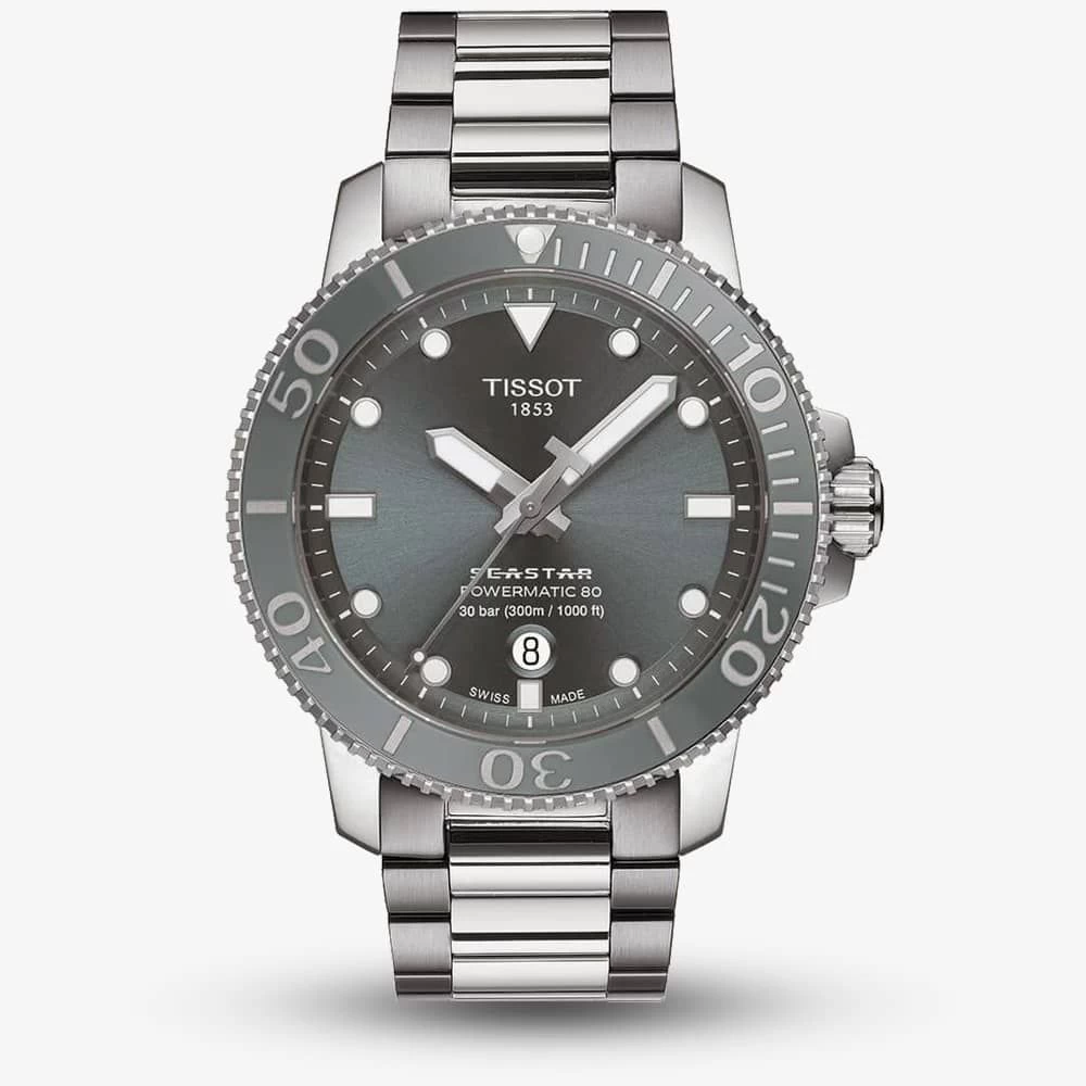 Tissot Mens Grey Seastar Watch T120.407.11.081.01 3 Tissot Mens Grey Seastar Watch T120.407.11.081.01