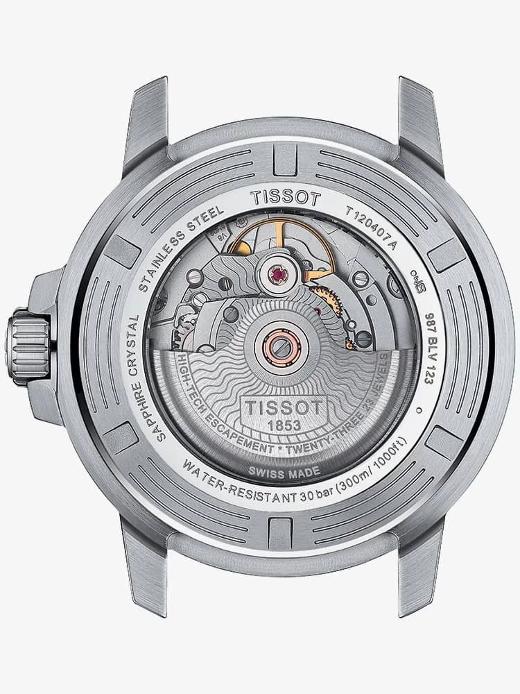 Tissot Mens Grey Seastar Watch T120.407.11.081.01 5 Tissot Mens Grey Seastar Watch T120.407.11.081.01 - Image 3