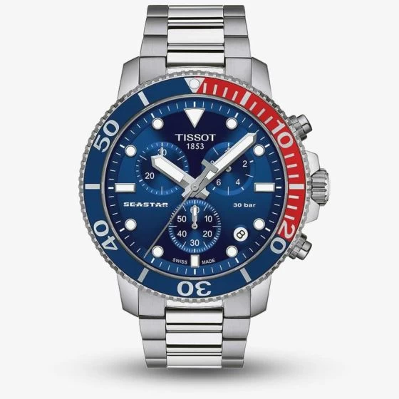 Tissot Mens Blue Seastar Watch T120.417.11.041.03 3 Tissot Mens Blue Seastar Watch T120.417.11.041.03
