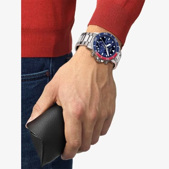 Tissot Mens Blue Seastar Watch T120.417.11.041.03 6 Tissot Mens Blue Seastar Watch T120.417.11.041.03 - Image 4