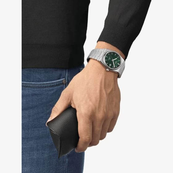 Tissot Mens PRX Powermatic 80 Automatic Green Watch T137.407.11.091.00 8 Tissot Mens PRX Powermatic 80 Automatic Green Watch T137.407.11.091.00 - Image 6