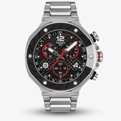 Tissot Mens T-Race Moto Gp Black Chronograph Watch T141.417.11.057.00