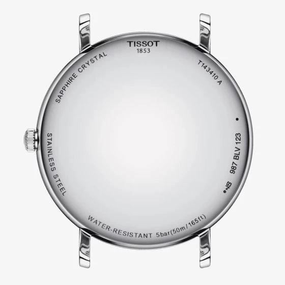 Tissot Everytime Gent Blue Mesh Watch T143.410.11.091.00 4 Tissot Everytime Gent Blue Mesh Watch T143.410.11.091.00 - Image 2