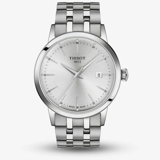 Tissot Classic Dream Silver Two Tone Watch T129.410.11.031.00 3 Tissot Classic Dream Silver Two Tone Watch T129.410.11.031.00