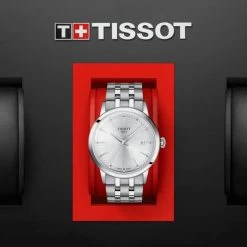 Tissot Classic Dream Silver Two Tone Watch T129.410.11.031.00 12 Tissot Classic Dream Silver Two Tone Watch T129.410.11.031.00 -Tissot Watch 23 52 489 tissot 05