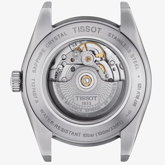 Tissot Gentlemens Powermatic 80 Silicium Watch T127.407.11.041.00 4 Tissot Gentlemens Powermatic 80 Silicium Watch T127.407.11.041.00 - Image 2