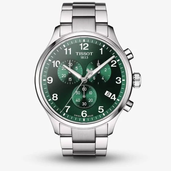Tissot Mens Chrono Xl Classic Green Dial Watch T116.617.11.092.00 3 Tissot Mens Chrono Xl Classic Green Dial Watch T116.617.11.092.00