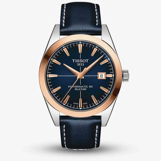 Tissot Gentleman Powermatic 80 Navy Blue Watch T927.407.46.041.00 3 Tissot Gentleman Powermatic 80 Navy Blue Watch T927.407.46.041.00